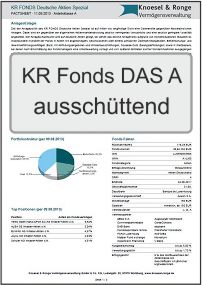 Link zum aktuellen KR FONDS - DEUTSCHE AKTIEN SPEZIAL Factsheet Anteilsklasse A